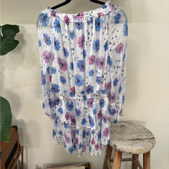 LoveShackFancy floral mini dress - Picture 3 of 5